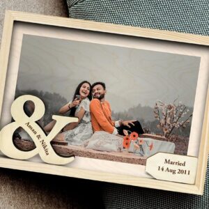 Personalized Married Couple Photo Frame